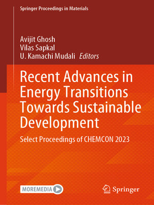 cover image of Recent Advances in Energy Transitions Towards Sustainable Development